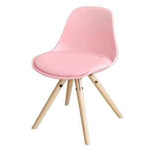 Sobuy® Fst46-P Chaise Enfant Fauteuil Confortable En Bouleau Pour Enfant Avec Assise Rembourrée Haute Qualité- Rose - Publicité