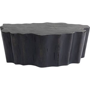 Table Basse Souche D'arbre 119x68cm Noire Kare Design - Publicité