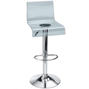 Tabouret De Bar En Acrylique Réglable Snazzy Fumé - Publicité