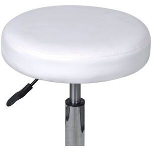 Vidaxl Tabouret De Bureau Blanc - Publicité