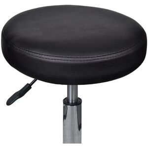 vidaXL Tabouret De Bureau Noir - Publicité