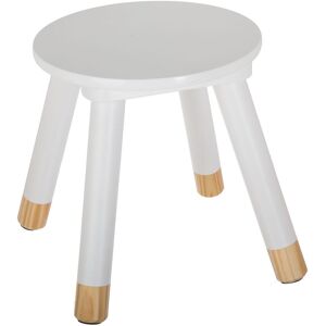 Atmosphera Tabouret Enfant Douceur - Diam. 24 Cm - Blanc - Publicité