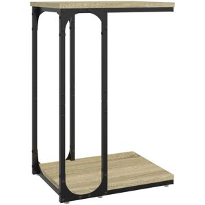 Vidaxl Table D'appoint Chêne Sonoma 40x30x60 Cm Bois D'ingénierie - Publicité