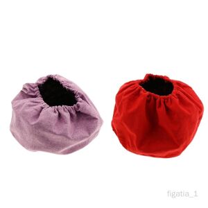 2pcs -Tabourets Extensibles Avec Repose-Pieds Extensible Rouge, Violet - Publicité