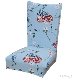 Housse De Tabouret Chaise Meuble Décor En Tissu Élastique 12 - Publicité