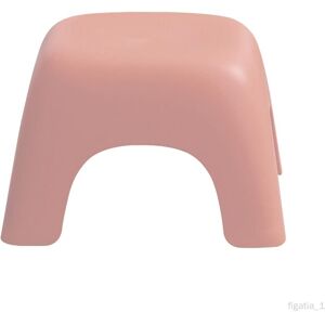 Tabouret Carré Moderne Tabouret Décoratif À Rangée Épaisse Tabouret Solide Et Léger Pour Enfants Pour Meubles De Chambre À Coucher En Rose - Publicité