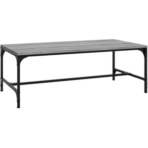 Vidaxl Table Basse Sonoma Gris 100x50x35 Cm Bois D'ingénierie - Publicité