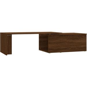 Vidaxl Table Basse Chêne Marron 150x50x35 Cm Bois D'ingénierie - Publicité