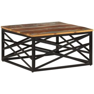 Vidaxl Table Basse 68x68x35 Cm Bois De Récupération Massif - Publicité