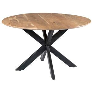 Urban-Table À Manger Ronde 6 Personnes D130 Cm, Spider Et Acacia - Publicité