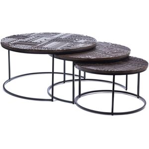 Amadeus Set De 3 Tables Basses Palawan - Publicité