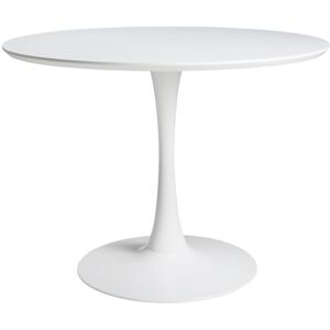 Maisons du monde Table À Manger Ronde Blanche 4/5 Personnes D100 - Publicité