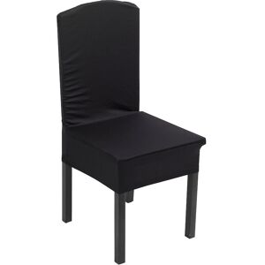 Housse De Chaise De Bureau Et Housse De Tabouret (Noir) - Publicité