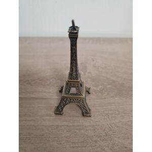 tour Eiffel en metal doré 9 cm - Publicité