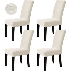 Lot De 4 Housses De Chaise Housses Extensibles Housses De Chaise Lavables Modernes Goodnice - Publicité