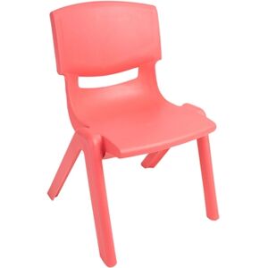 bieco Chaise enfant plastique rouge