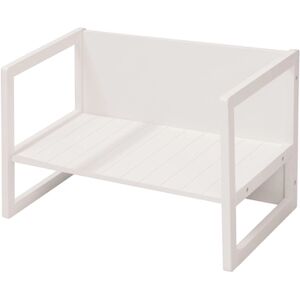 roba Banc enfant table 2en1 bois, blanc