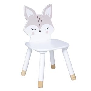 atmosphera Chaise enfant renard bois