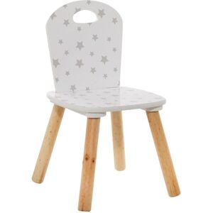 atmosphera Chaise enfant Softness etoiles bois