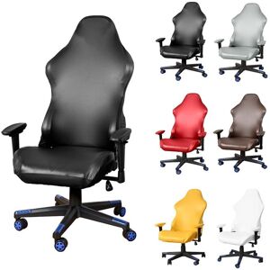 GMYEL Housse de chaise de jeu en cuir Pu, housse élastique d'ordinateur pour la course, housse de chaise de jeu, étui de siège de bureau et de maison, Capa Cadeira Gamer - Publicité