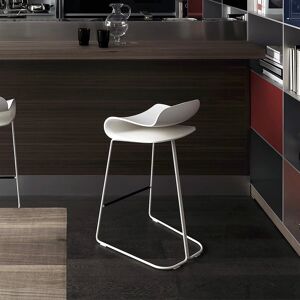 Kristalia BCN Tabouret de bar, 05BCN02#WEISS/PBT#PP01,