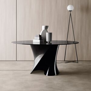 MDF Italia S TABLE Table à manger avec un plateau en verre, F042301P041D505S025,