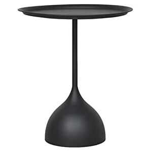 EQUALIZE Petite table basse moderne en fer forgé, table basse ronde pour chambre à coucher, salon, bureau, table de chevet, petite table d'appoint (couleur : B) - Publicité