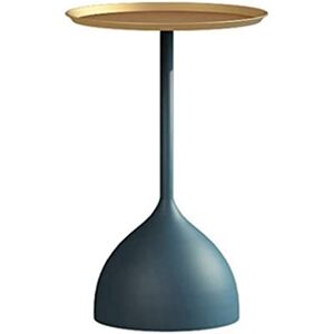 GOOPEEG Petite Table Basse Petite Table À Thé Salon Canapé Table D'appoint Fer Or Petite Table Ronde Table d'angle Table Basse Salon (Color : E, Size : 38.5 * 61cm) - Publicité