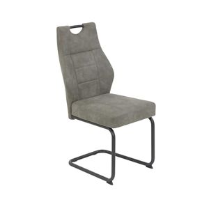 Apollo Linda Chaise, Métal, Gris, 1ner Pack - Publicité