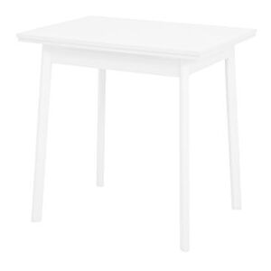 Apollo Trier II Table à Manger, Bois d'ingénierie, Blanc, 74 x 112 x 55 cm - Publicité