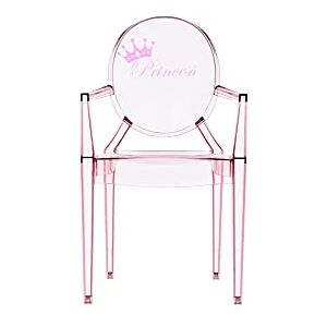 Kartell Lou Ghost Chaise, rose, 2.7 x 37 x 63 cm - Publicité