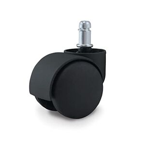 Waytex 78150 Roulette pour Fauteuil de bureau Universelles Diamètre 50 mm – Couleur Noir - Publicité