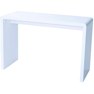 Phoenix Prana Bureau Brillant, Bois, Blanc, 120 x 78,5 x 50 cm - Publicité