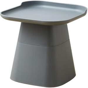 WHYATT Table de Chevet de Style Nordique, Moderne Minimaliste Créatif Salon Maison Mode, Table de Nuit Ronde Chevet de Lit pour Salon Chambre (Color : Gray, Size : Tall Feet) - Publicité