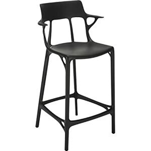 Kartell A.I. Stool Recycled, Tabouret, Noir, H 98 cm - Publicité