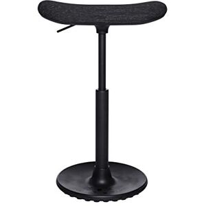 Topstar Sitness H2 Tabouret de Travail pivotant pour Skateboard Hauteur réglable Revêtement en Tissu Polyester Noir - Publicité