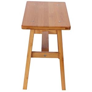 Jeffergarden Escabeau, Tabouret de Siège d'enfant en Bois Mini Présentoir de Banc de Douche Tabouret Bas pour Cuisine Salle de Bain Chambre(34 * 24 * 4) - Publicité