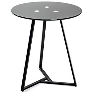 Haku Möbel Table Basse, Métal, Noir, Ø 45 X H 50 cm - Publicité