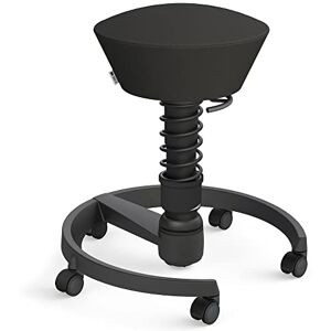 Aeris Swopper New Edition Tabouret Ergonomique à roulettes Chaise de Bureau Dynamique pour Un Dos sain Tabouret de Bureau Polyvalent et siège d'entraînement 45-59 cm - Publicité