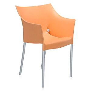 Kartell Dr. No Chaise, aluminium 54x81.5x88 cm Orange clair (Dr No) - Publicité