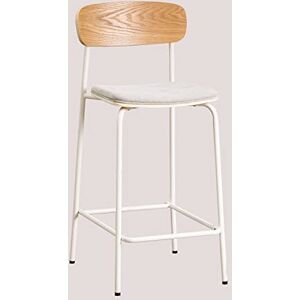 SKLUM Tabouret Haut (66,5 cm) Wilpier Blanc Gardenia - Publicité