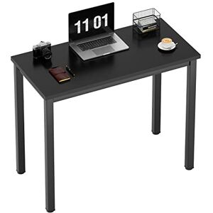 Need Bureau d'Ordinateur Table de Bureau Table d'Étude Informatique Meuble de Bureau pour Ordinateur pour Salle à Manger, Salon, Cuisine,80x40cm Noir - Publicité