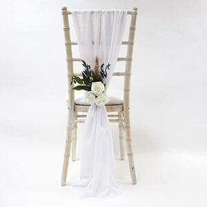 Decor Essentials Chiffon-vertical-drops-70 cm X 2 M-18-colours-decor-chair-cover-wedding Décor en Mousseline Drapes - Publicité