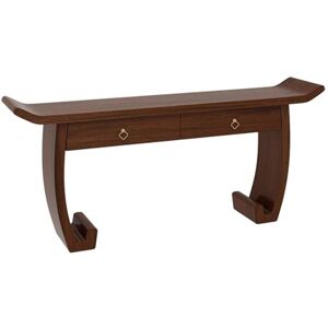 KPHYMOD Table Console Table Console D'entrée Étroite avec 2 Grands Tiroirs, Table De Canapé Fine pour Couloir, Chambre À Coucher, Salon, Foyer (Size : 55.1X14.2X33.9inch) - Publicité