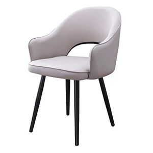 UNYQBFKM Cuisine Moderne Salle à Manger dininghairs Fauteuil de Salon Moderne en Cuir Dossier Haut rembourré siège Souple Dininghairoom Loungeounter dininghairs - Publicité