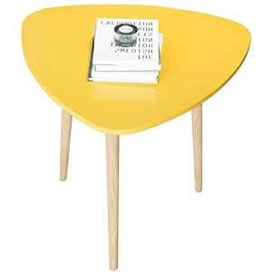 YILDEX Table de Chevet Simple pour Chambre à Coucher, Bureau, Table d'appoint Moderne, Table de Chevet Parfaite ou décoration pour Petits espaces, Table d'appoint Ronde Blanche et 3 Pieds Stabilize - Publicité