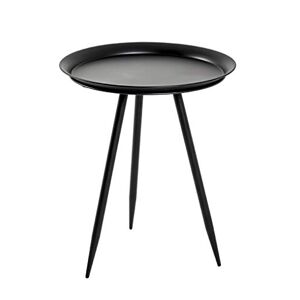 Haku Möbel Table Basse, Métal, Noir, Ø 44 X H 54 cm - Publicité