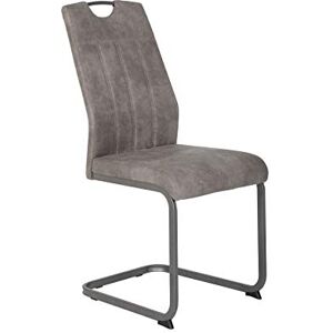 Apollo Christina Chaise, Métal, Gris Vintage, 1ner Pack - Publicité