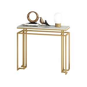 LEEBERTY Table Console Table Console de Salon, Table d'appoint en marbre, Table Moderne, Balcon et Table Basse de Salon 31,4 × 11,8 × 31,4 Pouces - Publicité