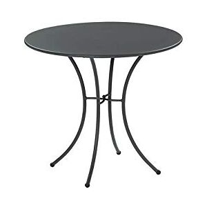 Emu Table pour extérieur Pigalle Kiss diamètre 80 cm en Fer zingué et Verni à poussières – Couleur Fer Ancien Fantaisie 22 – Produit fabriqué en Italie - Publicité